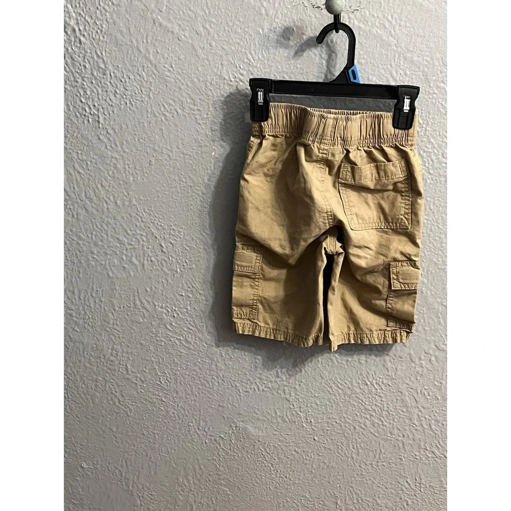 The Children's Place Boys Cargo Shorts Beige Size 6 Slim